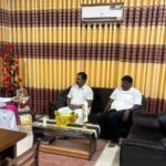 மன்னார் மறைமாவட்ட ஆயரை சந்தித்த சிறீதரன் எம்.பி.