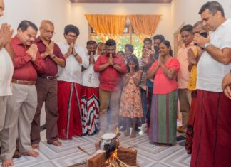 நெகிழ்ச்சி சம்பவம்: பாதிக்கப்பட்ட குடும்பத்தின் புதிய இல்லத்தில் புத்தாண்டு கொண்டாடிய ஜனாதிபதி!