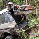 கொத்மலை, கெரண்டியெல்லவில் கோர விபத்து: ஐவர் காயம்!