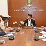 தமிழகத்தின் சட்டம் ஒழுங்கு நிலைமை குறித்து அதிகாரிகளுடன் முதல்வர் ஜோசப் விஜய் ஆலோசனை