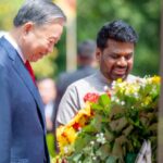 வியட்நாமின் புரட்சி தலைவருக்கு மலரஞ்சலி