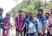 இலங்கை கரப்பந்தாட்ட அணியில் இடம்பிடித்த மலையக இளைஞன்!