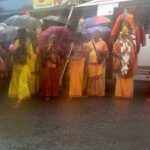 கதிர்காம கந்தனுக்கு அரோகரா! கொட்டும் மழைக்கு மத்தியிலும் மஸ்கெலியாவிலிருந்து பாதயாத்திரை ஆரம்பம்
