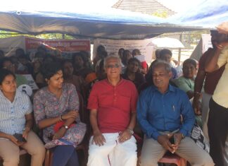 பலாலியில் 3ஆவது வாரமாக காணி மீட்பு போராட்டம்!