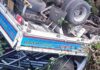 ஹட்டன் கொழும்பு பிரதான வீதியில் லொறி விபத்து: நால்வர் காயம்