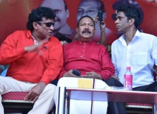 தமிழ் பேசும் மக்களின் அரசியல் பேரவையில் முற்போக்கு கூட்டணியின் சார்பில் ராதா
