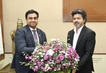 தமிழக முதல்வர் ஜோசப் விஜய்யுடன் இலங்கைத் துணைத் தூதுவர் சந்திப்பு