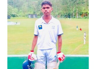 நுவரெலியா மாவட்ட கடினபந்து அணியில் இடம்பிடித்த உச்சிமலை சிறுவன் கஜணன்!