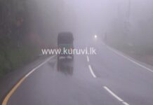 சாரதிகளே அவதானம்! நுவரெலியா மாவட்டத்தில் கடும் பனிமூட்டம்!