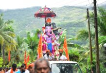 இறக்குவானையில் மாபெரும் விநாயக சதுர்த்தி பக்தி ஊர்வலம்!