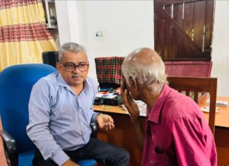 கொட்டகலையில் 100 பேருக்கு இலவசமாக மூக்குக் கண்ணாடிகள் வழங்கி வைப்பு
