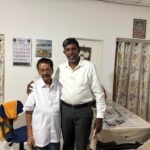 மூத்த அரசியல்வாதி T.V. சென்னனை சந்தித்தார் கிட்ணன் செல்வராஜ்