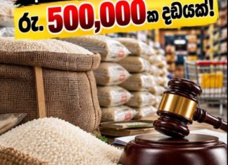 கட்டுப்பாட்டு விலையைமீறி அரிசி விற்ற நிறுவனத்துக்கு ரூ. 5 லட்சம் அபராதம்! கட்டுப்பாட்டு விலையைமீறி அரிசி விற்ற நிறுவனத்துக்கு ரூ. 5 லட்சம் அபராதம்!