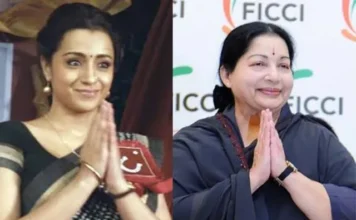 புரட்சி தலைவர் எம்ஜிஆர் படத்தில் ஜெயலலிதாவாக நடிக்கும் த்ரிஷா!