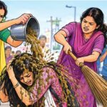 இன்ஸ்டாகிராமால் வந்த வினை: இளம் பெண்மீது சாணி ஊற்றி துடைப்பால் தாக்குதல்: 3 பெண்கள்மீது வழக்கு